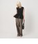 【Wardrobe DAILY MINIMAL】ペプラム2WAY ノースリーブリブニット ウォッシャブル