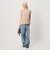 【Wardrobe DAILY MINIMAL】ペプラム2WAY ノースリーブリブニット ウォッシャブル