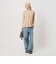 【Wardrobe DAILY MINIMAL】ペプラム2WAY ノースリーブリブニット ウォッシャブル
