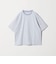 ポンチボーダー Tシャツ デオドラント 抗菌防臭 接触冷感