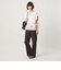 【Wardrobe DAILY MINIMAL】レース 2WAYブラウス ウォッシャブル