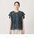 【Wardrobe DAILY MINIMAL】レース 2WAYブラウス ウォッシャブル