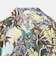 リーフ プリント シャツ