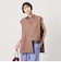 バックフレア フレンチスリーブ シャツ