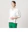 リネン フレア パフスリー ブブラウス ‐ウォッシャブル‐