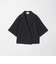 ツイル ハーフスリーブ シャツ ジャケット ‐ストレッチ 防シワ 接触冷感‐