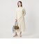 ドレープ ギャザー ワンピース ‐ウォッシャブル‐