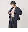 ステッチ フレア デニムジャケット