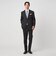 MODERATION SUIT 2B HC/BW- モデレーション スーツ ジャケット ＆ パンツ 上下セット 裾仕上げ済 -ストレッチ-