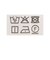 ＜6(ROKU)＞ポリエステル麻 ボーダー ニット