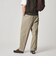 ＜Steven Alan＞ TCL オックスフォード アウト ワンプリーツ スラックス