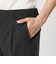 東レ/TORAY メランジ 1プリーツ テーパード パンツ NO.5 セットアップ対応 ヨコストレッチ ウォッシャブル