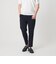 【WARDROBE SMART】 Reflax スキニー クロップドパンツ