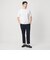 【WARDROBE SMART】 Reflax スキニー クロップドパンツ