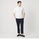 【WARDROBE SMART】 Reflax スキニー クロップドパンツ