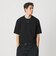 KNITEE クリンプコットン クルーネック ニット Tシャツ ウォッシャブル