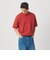 KNITEE クリンプコットン クルーネック ニット Tシャツ ウォッシャブル