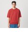 KNITEE クリンプコットン クルーネック ニット Tシャツ ウォッシャブル