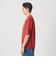 KNITEE クリンプコットン クルーネック ニット Tシャツ ウォッシャブル