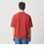 KNITEE クリンプコットン クルーネック ニット Tシャツ ウォッシャブル