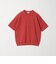 KNITEE クリンプコットン クルーネック ニット Tシャツ ウォッシャブル