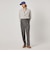 ＜Steven Alan＞ デニムシャンブレー イン ツープリーツ ドレス トラウザーズ