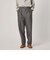 ＜Steven Alan＞ デニムシャンブレー イン ツープリーツ ドレス トラウザーズ