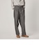 ＜Steven Alan＞ デニムシャンブレー イン ツープリーツ ドレス トラウザーズ