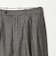 ＜Steven Alan＞ デニムシャンブレー イン ツープリーツ ドレス トラウザーズ