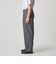 ＜Steven Alan＞ デニムシャンブレー イン ツープリーツ ドレス トラウザーズ