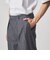 ＜Steven Alan＞ デニムシャンブレー イン ツープリーツ ドレス トラウザーズ