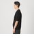 KNITEE クリンプコットン Vネック ニット Tシャツ ウォッシャブル