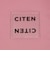 ＜CITEN＞クリアロゴワイドジップポーチ