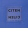 ＜CITEN＞クリアロゴワイドジップポーチ
