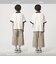 ツイル クロップド ペインター パンツ / キッズ  100cm-160cm