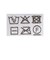 カラー ボーダー 5分袖 ポロニット ‐ウォッシャブル‐