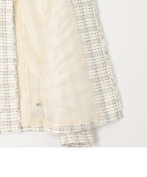 オケージョン対応》ラメチェックツィードジャケット｜ノーリーズ