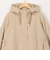 バックフリル クリアナチュラルストレッチブルゾン