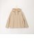 バックフリル クリアナチュラルストレッチブルゾン
