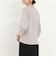 BLUSHパール+ラインストーン チュールネックラインTシャツ