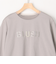 BLUSHパール+ラインストーン チュールネックラインTシャツ