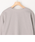 BLUSHパール+ラインストーン チュールネックラインTシャツ