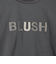 BLUSHパール+ラインストーン チュールネックラインTシャツ