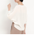 ポリワッシャーカルゼブラウス