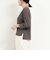 ポリワッシャーカルゼブラウス