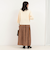ウォッシャブルバナナスリーブ ハイネックプルオーバー