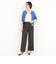 《セットアップ対応》ハイストレッチジョーゼットパンツ