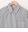 ブロードストライプ 3wayシャツ