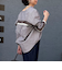 TC起毛バックヨークテープブラウス