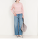 ウールカシミヤ 裾ボタンクルーネックプルオーバーニット